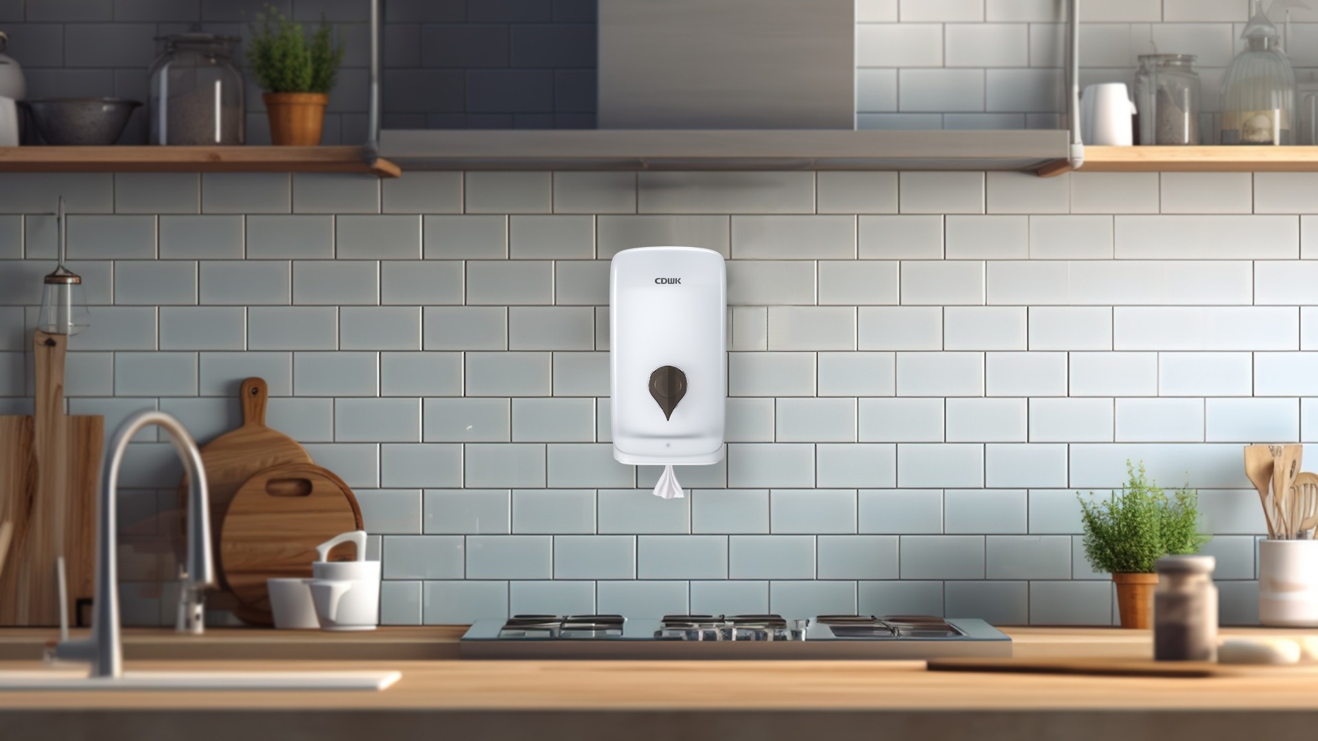 新品上市 | CDWK創(chuàng)點(diǎn)廚房中心抽紙巾架，讓廚房用紙更衛(wèi)生更便捷！